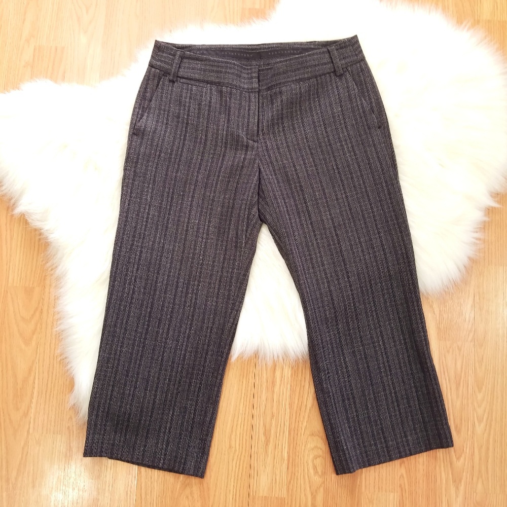 Black Cropped Dress Pants / Capris